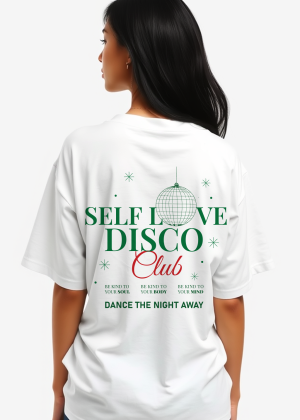 Self Love Disco Club Oversized T-shirt