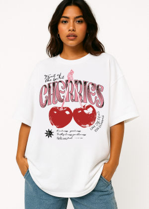 Cherries Oversized T-shirt