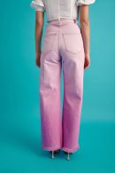 Purple Ombre Denim Jeans