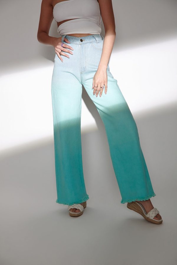 Blue Ombre Denim Jeans(Single Color) - Image 3