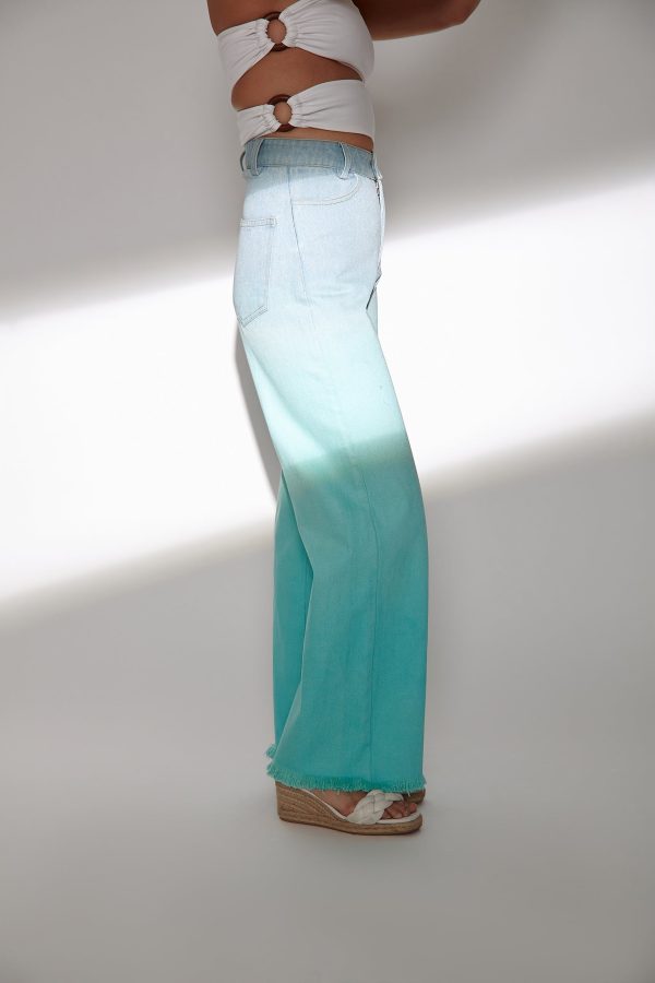 Blue Ombre Denim Jeans(Single Color) - Image 4