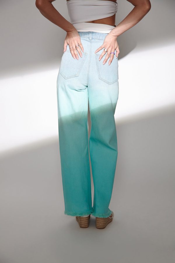 Blue Ombre Denim Jeans(Single Color) - Image 5
