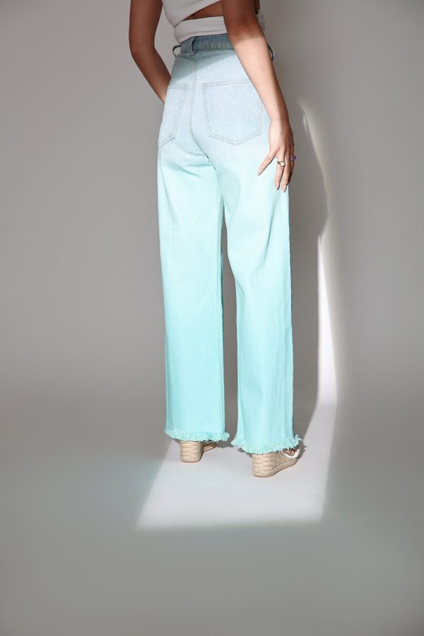 Blue Ombre Denim Jeans(Single Color) - Image 2