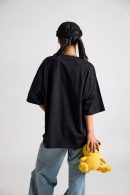 Garfield:Mood Printed Oversized T-shirt