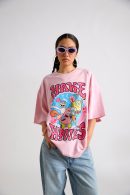Spongebob:Make Waves Oversized T-shirt