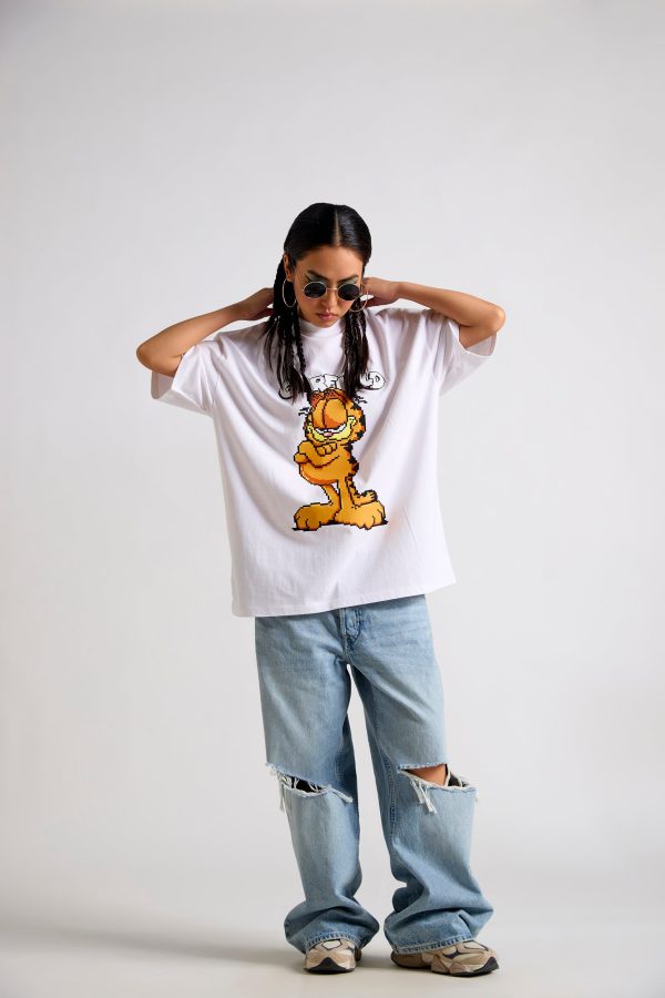 Garfield:Mr. Attitude Oversized T-shirt - Image 2