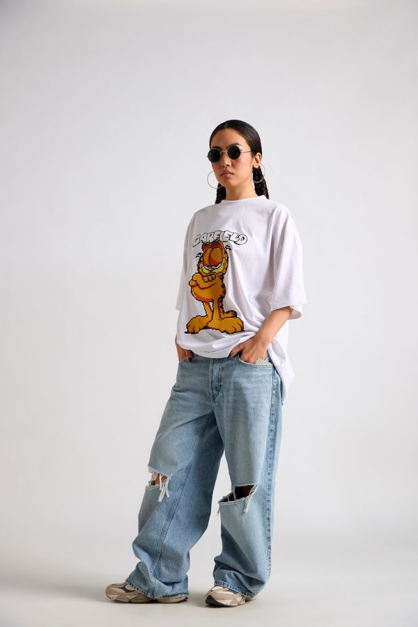 Garfield:Mr. Attitude Oversized T-shirt - Image 3
