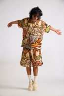 Garfield:Blown Out Printed Men's Shorts