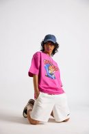 Garfield:Grampy Printed Men's Oversized T-shirt