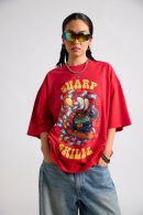 Spongebob:Sharp Skillz Oversized T-shirt