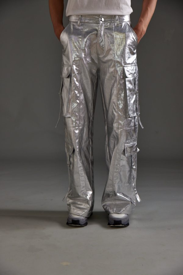 Silver Twill Men's Cargos