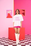 Emily in Paris: Oversized White T-shirt