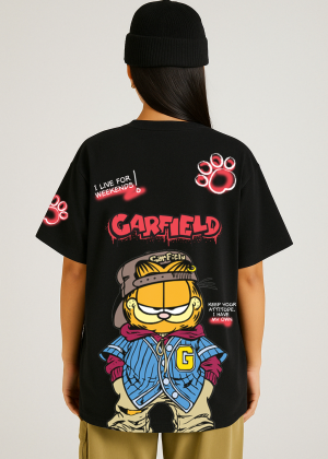 Garfield Spray Oversized T-Shirt