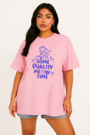 Garfield Some Quality Meow Time Oversized T-Shirt
